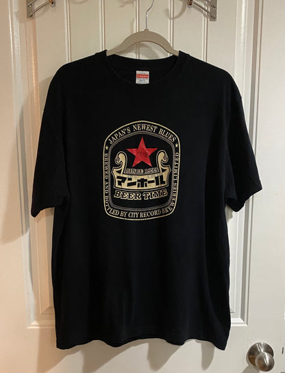 City Record Breweries Limited Black Tee Shirt Japan