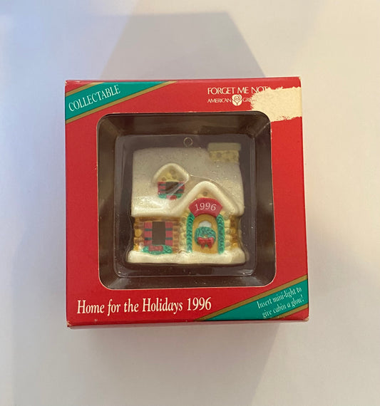 American Greetings Home for the Holidays 1996 Collectable Ornament