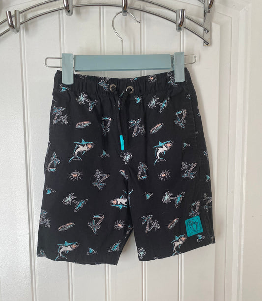 365 Kids Boys' Shark Shorts Size 7