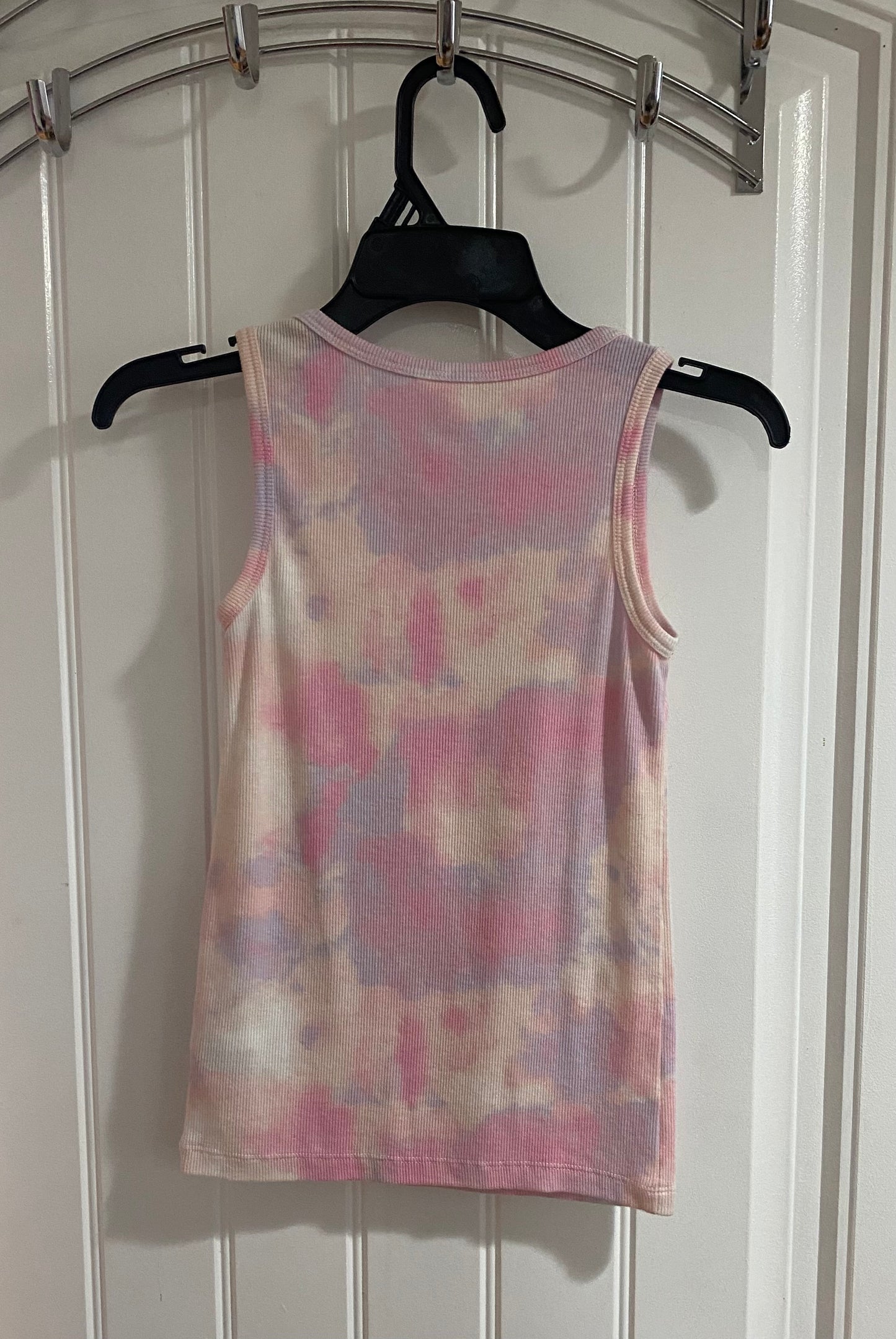 Wonder Nation Pink Tye Dye Tank Top Girls' M (7-8)