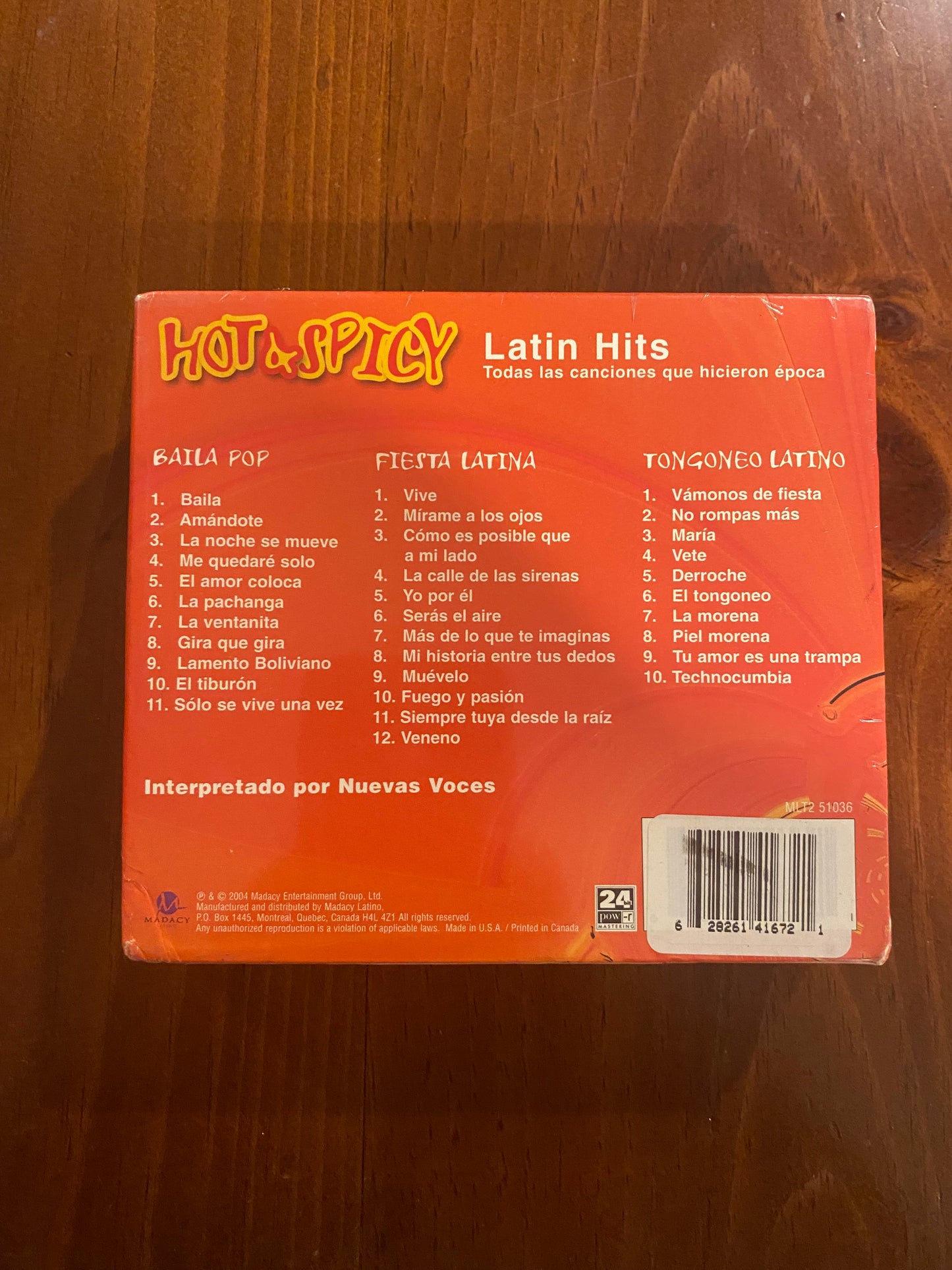 Hot & Spicy Latin Hits 3 CD Set