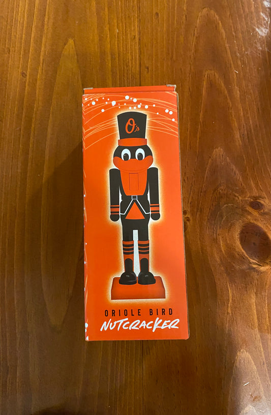 Oriole Bird Nutcracker Baltimore Orioles Baseball Decoration