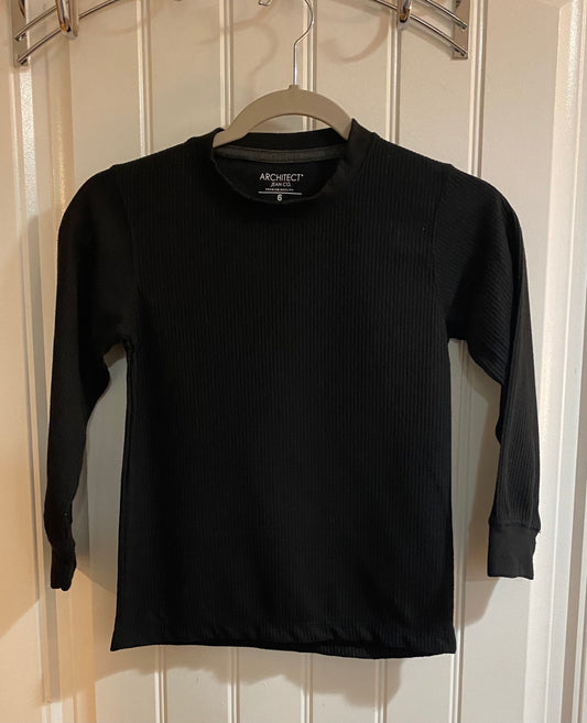 Architect Jean Co Longsleeve Thermal Shirt Boys' 6 Black