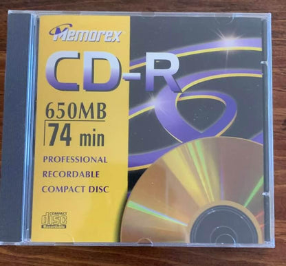 Memorex CD-R 650 md 74 min Recordable Compact Disc