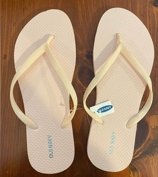 Old Navy Flip Flops Light Pink Size 9