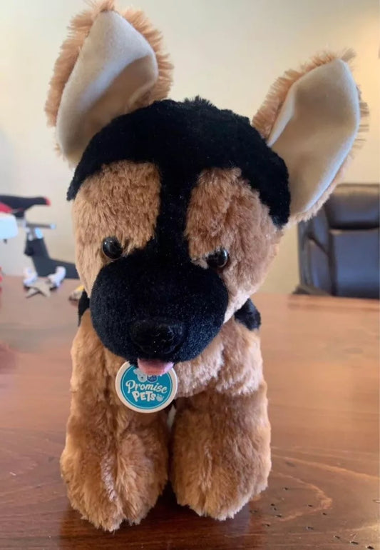 Build A Bear Plushie Toy Dog with Collar