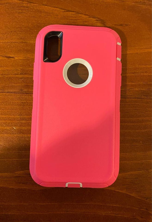 Hot Pink Protective Case for iPhone XR