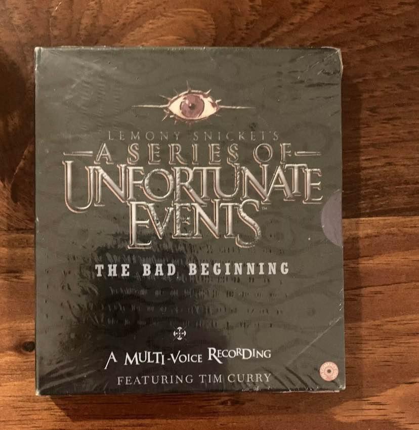 Lemony Snicket's A Series Of Unfortunate Events The Bad Beginning A Multi-Voice Recording Featuring Tim Curry